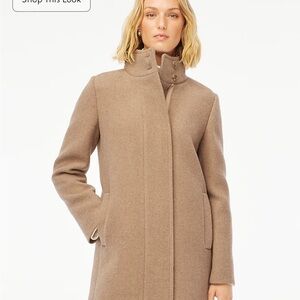 JCrew Factory Wool Blend Cocoon Coat | Size 4
